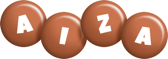 Aiza candy-brown logo