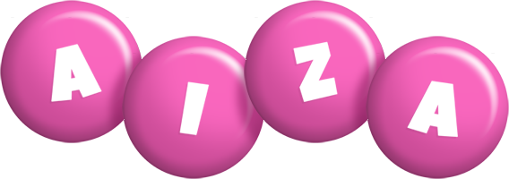 Aiza candy-pink logo