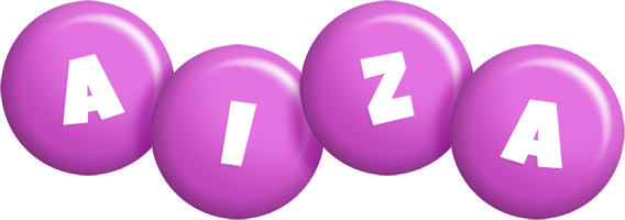 Aiza candy-purple logo