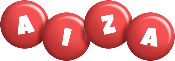 Aiza candy-red logo
