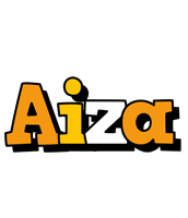 Aiza cartoon logo