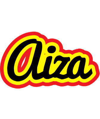 Aiza flaming logo
