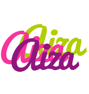 Aiza flowers logo