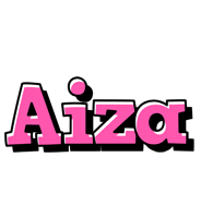 Aiza girlish logo