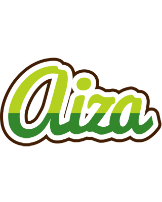 Aiza golfing logo