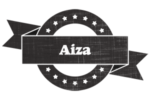 Aiza grunge logo