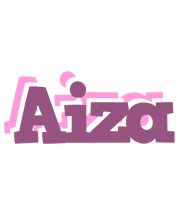 Aiza relaxing logo