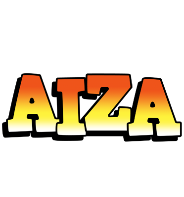 Aiza sunset logo