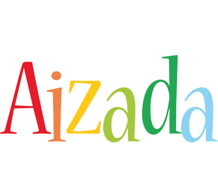 Aizada birthday logo