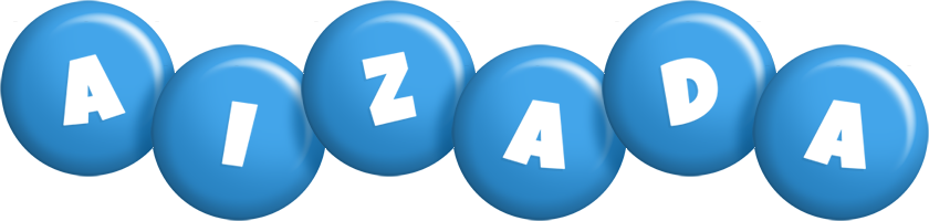 Aizada candy-blue logo
