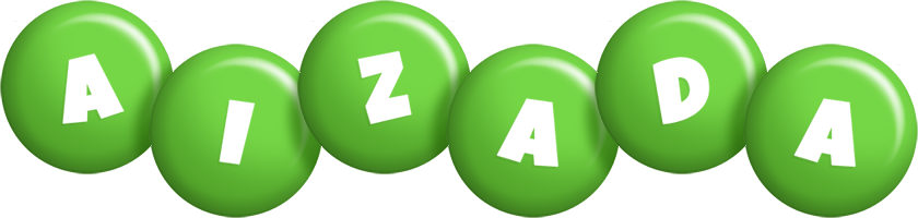 Aizada candy-green logo
