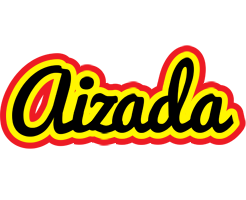 Aizada flaming logo