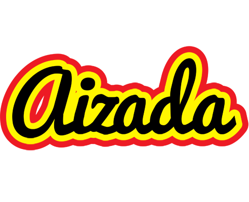 Aizada flaming logo