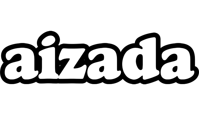 Aizada panda logo