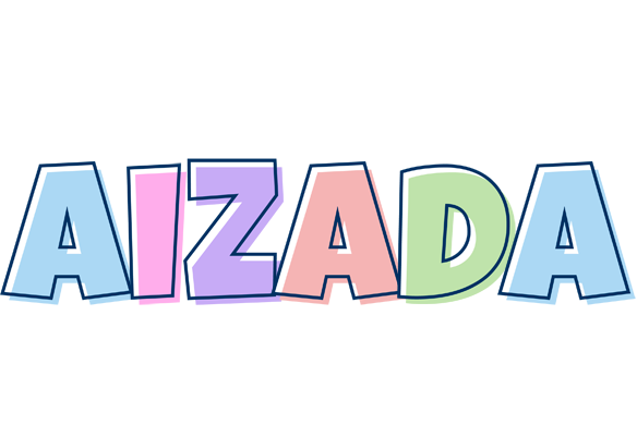 Aizada pastel logo