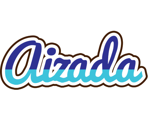 Aizada raining logo