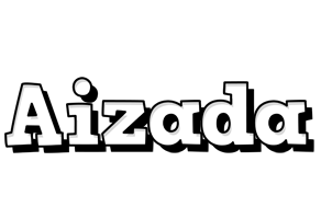 Aizada snowing logo
