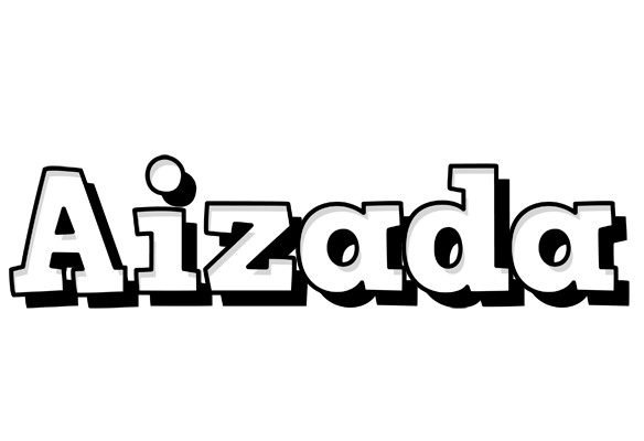 Aizada snowing logo