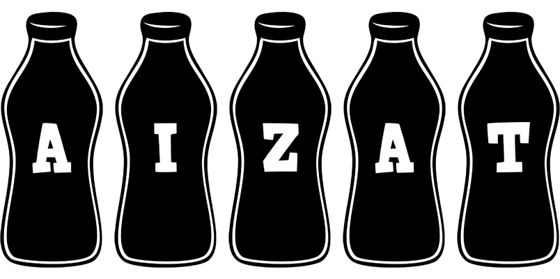 Aizat bottle logo