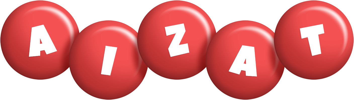 Aizat candy-red logo