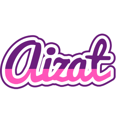 Aizat cheerful logo