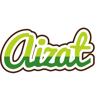 Aizat golfing logo
