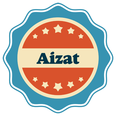 Aizat labels logo