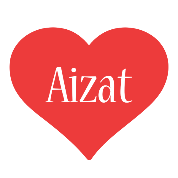 Aizat love logo