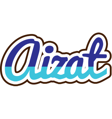 Aizat raining logo