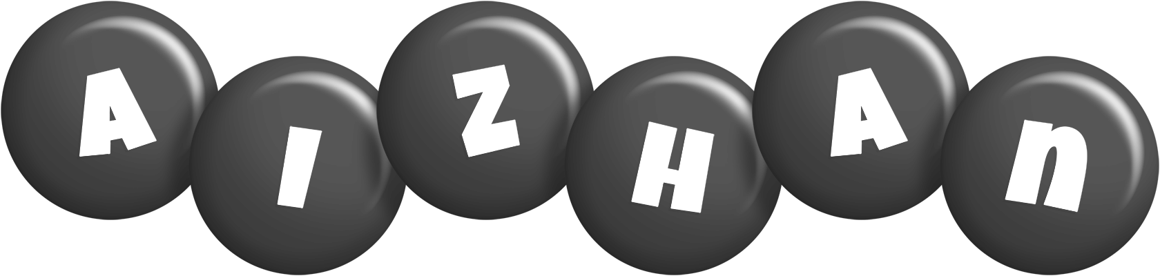 Aizhan candy-black logo