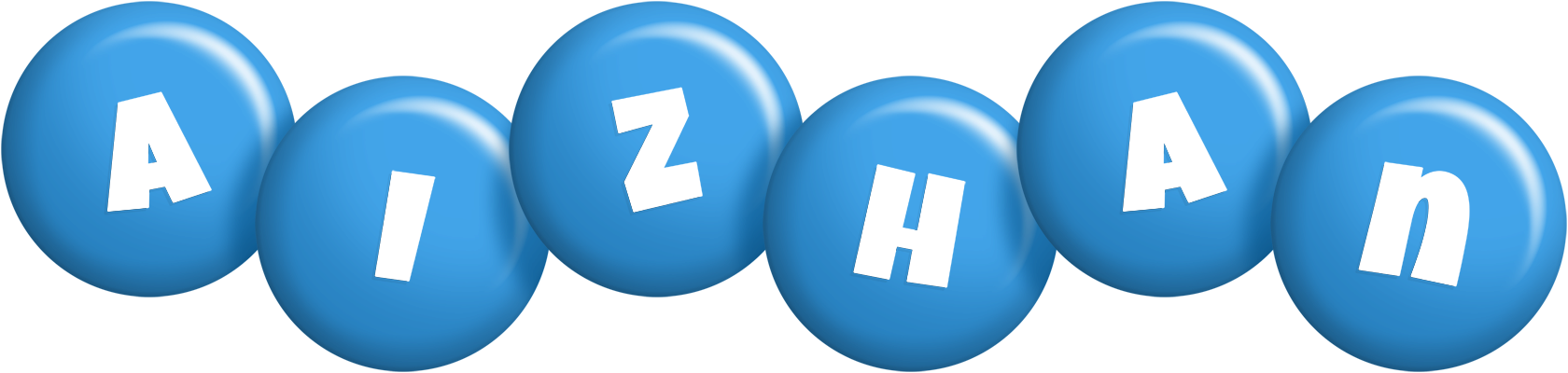 Aizhan candy-blue logo