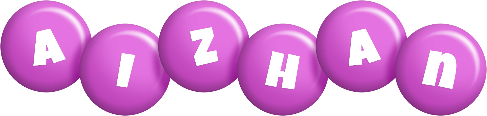 Aizhan candy-purple logo