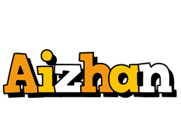 Aizhan cartoon logo