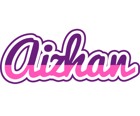 Aizhan cheerful logo