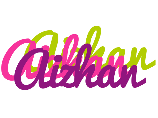 Aizhan flowers logo