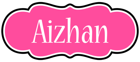 Aizhan invitation logo
