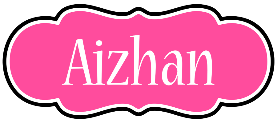 Aizhan invitation logo