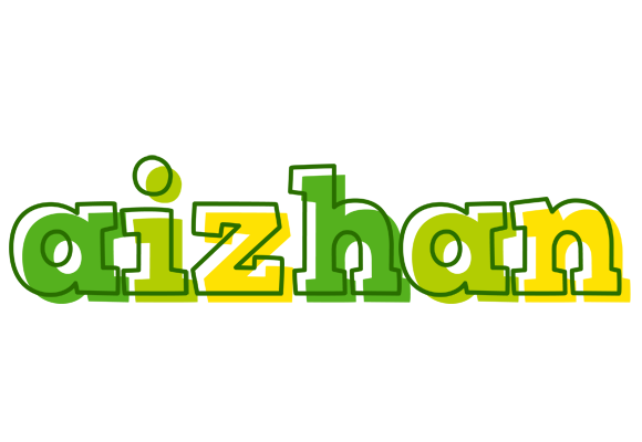 Aizhan juice logo
