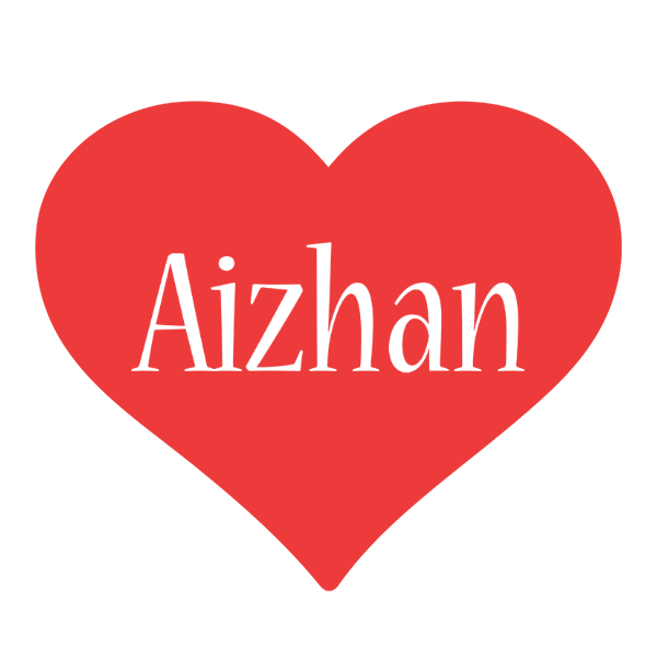 Aizhan love logo