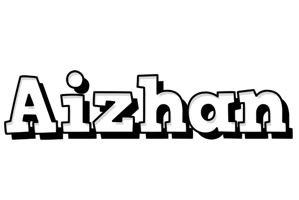 Aizhan snowing logo