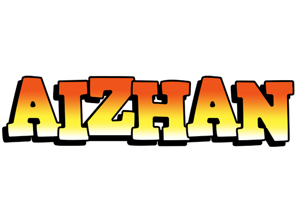 Aizhan sunset logo