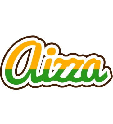 Aizza banana logo