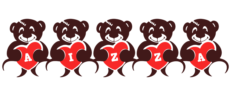 Aizza bear logo