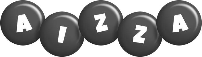 Aizza candy-black logo