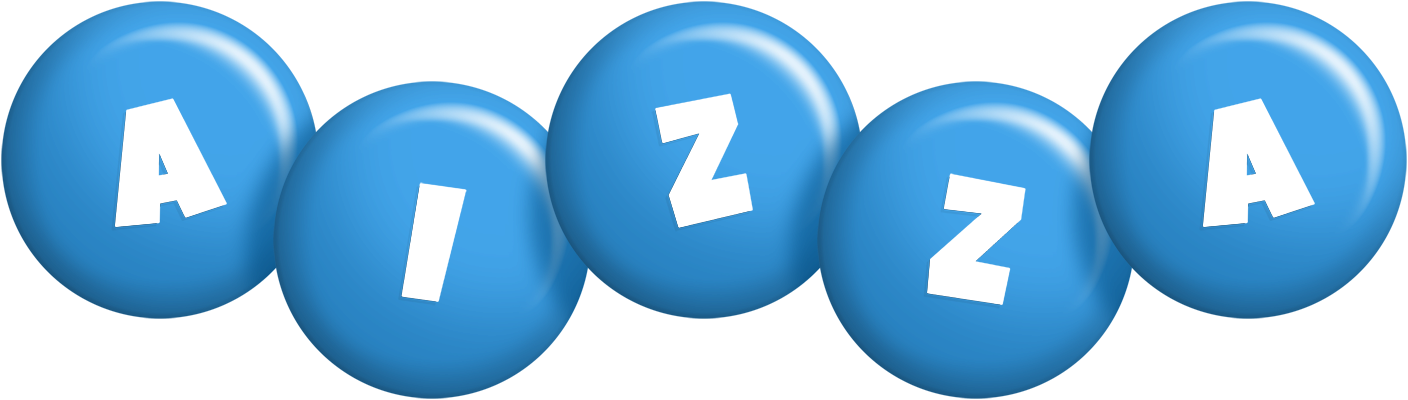 Aizza candy-blue logo