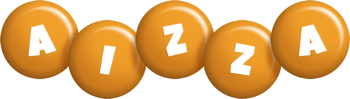 Aizza candy-orange logo