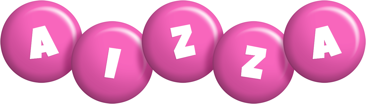 Aizza candy-pink logo