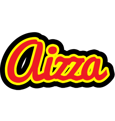 Aizza fireman logo
