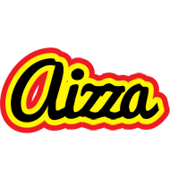 Aizza flaming logo