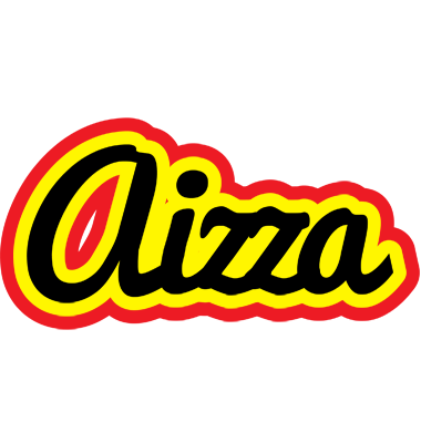 Aizza flaming logo